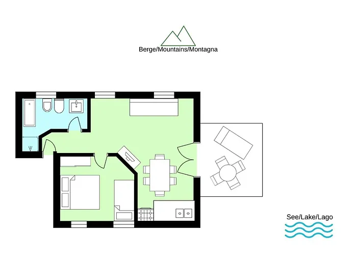 Vela Mit Dachterrasse Lejlighed